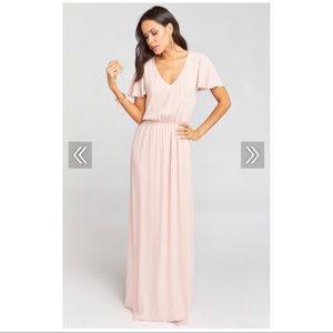 Show Me Your MuMu Dresses - Show Me Your Mumu Blush Pink Maxi Dress Show Me Your MuMu Dresses - Show Me Your Mumu Blush Pink Maxi Dress